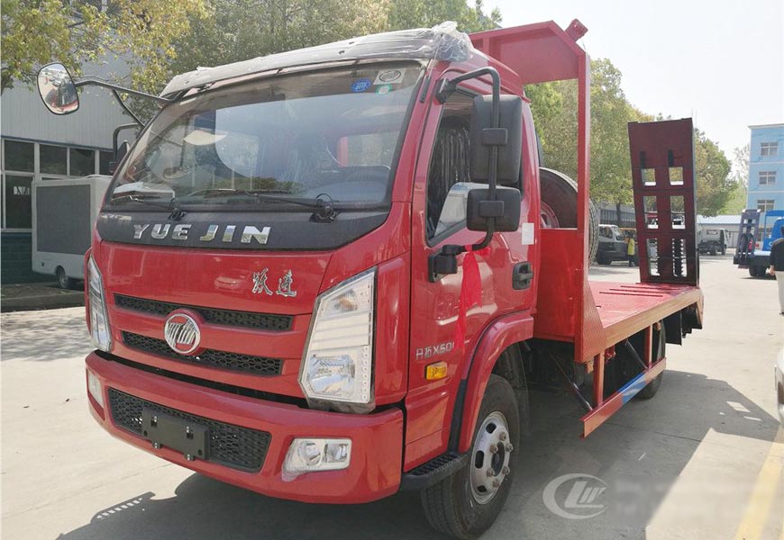 躍進藍牌平板運輸車（60-75型號挖機）